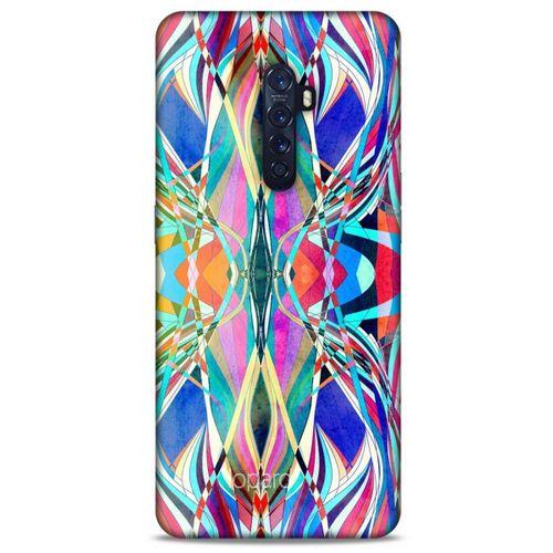 Oppo Reno 2 Kılıf Pastel Renkler (27) Tasarımlı Kılıf Karışık Renkli
