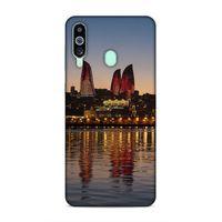 Samsung Galaxy M40 Uyumlu Kılıf Azarbaijan (28) Arka Kapak Alov Kuleleri