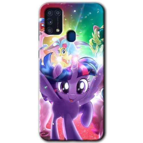 Potkal Hediye Fabrikası Samsung Galaxy M31 Kılıf HD Desen Baskılı Arka Kapak - Pony