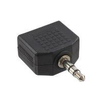 PowerMaster 3.5 Mm Stereo Erkek - 3.5 Mm 2 Dişi Çevirici Jack