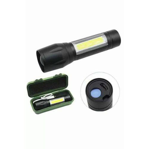 El Feneri Uzun Menzilli Usb Şarj Edilebilir Kamp Lambası