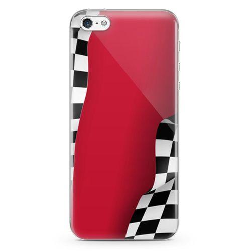 Apple iPhone 5 Kılıf Formula 1 Arka Kapak Koruma Desenli Full Koruyucu