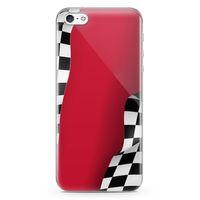 Apple iPhone 5 Kılıf Formula 1 Arka Kapak Koruma Desenli Full Koruyucu