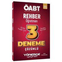 ÖABT Rehber Öğretmen 3 Deneme Çözümlü Yönerge Yayınları
