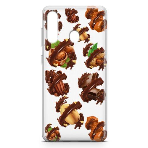 Samsung Galaxy A60 Kılıf Nutella Park Arka Kapak Koruma Desenli Full Koruyucu