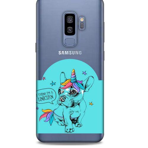 Zoologix (24) Samsung Galaxy S9 Plus Şeffaf Kılıf Silikon Desenli
