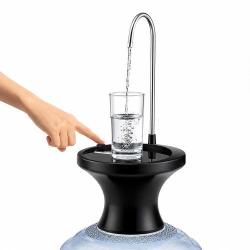 USB Şarjlı Otomatik Damacana Su Pompası 360° Başlıklı Standlı