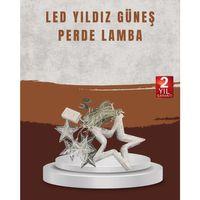 Yıldız Desenli Perde Tipi Peri Led 3x3 Metre Aydınlatma