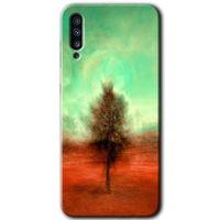 Samsung Galaxy A70 Kılıf Baskılı Kapak - Outlines Paint +Tam Kaplayan Mat Seramik