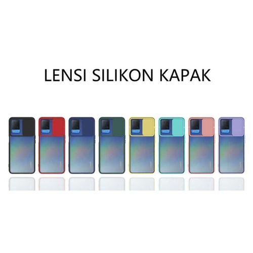 Fogy Oppo A54 4G Kılıf Sürgülü Kamera Korumalı Kapak