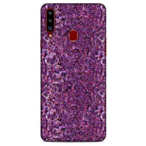 Mermer Desenli (28) Tema Arka Kapak Ametist Samsung Galaxy A20s Kılıf