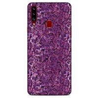 Mermer Desenli (28) Tema Arka Kapak Ametist Samsung Galaxy A20s Kılıf