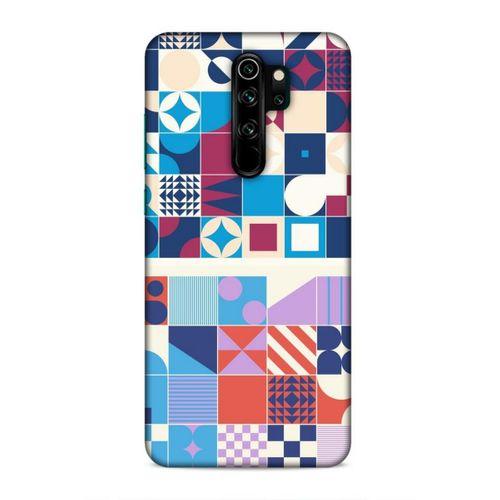 Xiaomi Redmi Note 8 Pro Uyumlu Kılıf Insomnia (5) Koruma Kabı Lacivert Kırmızı