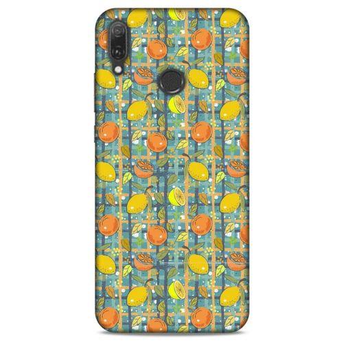 Frutix Turunç 06 Huawei Y9 2019 Kılıf Desenli Silikon
