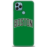 General Mobile GM 22 Kılıf HD Baskılı Kılıf - Boston Yeşil + Tam Ekran Koruyucu