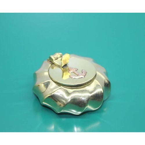 Pirinç Çapalı Kapaklı Küllük 6 Cm