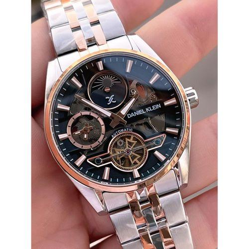 Daniel Klein Otomatik Mekanizma Mehtap Ve Güneş Kadranlı 2 Yıl Garantili Erkek Kol Saati OTM.14266.5