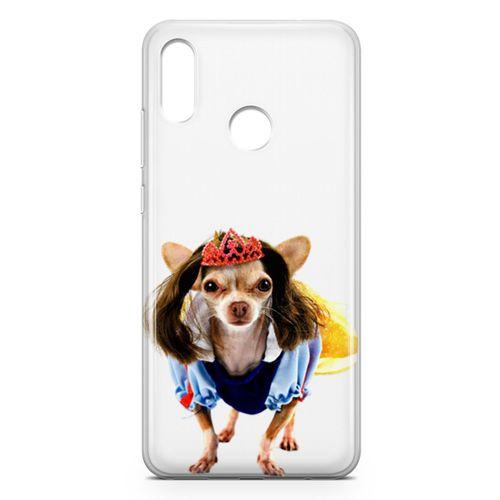 Huawei P Smart 2019 Kılıf Chihuahua Arka Kapak Koruma Desenli Full Koruyucu