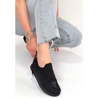 Renji Siyah Triko Bağcıklı Spor Ayakkabı