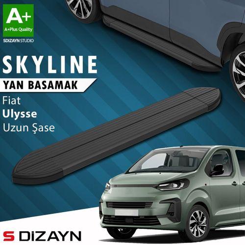 S-Dizayn Fiat Ulysse Skyline Siyah Yan Basamak 243 Cm 2022 Üzeri A+ Kalite