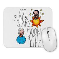 My Sun Stars Moon Of My Life Mouse Pad