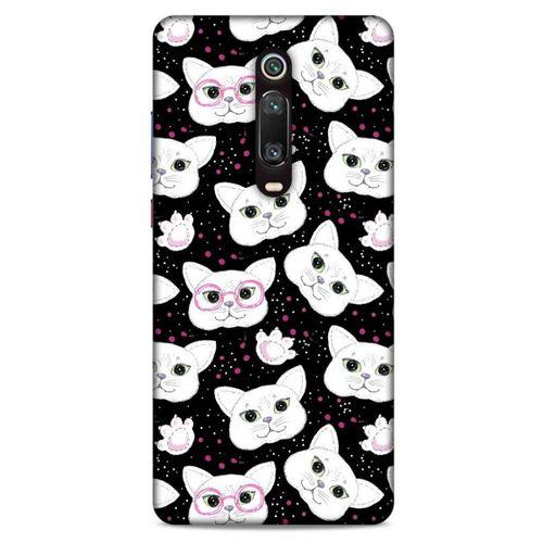 Lopard Xiaomi Redmi K20 Uyumlu Kılıf Kediler (30) Silicone Case Patiler