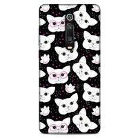 Lopard Xiaomi Redmi K20 Uyumlu Kılıf Kediler (30) Silicone Case Patiler