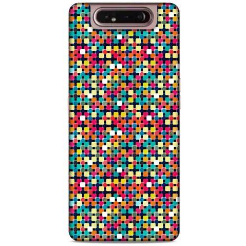 Geometrix 41 Samsung Galaxy A80 Kılıf Silikon Kapak