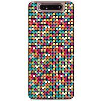 Geometrix 41 Samsung Galaxy A80 Kılıf Silikon Kapak