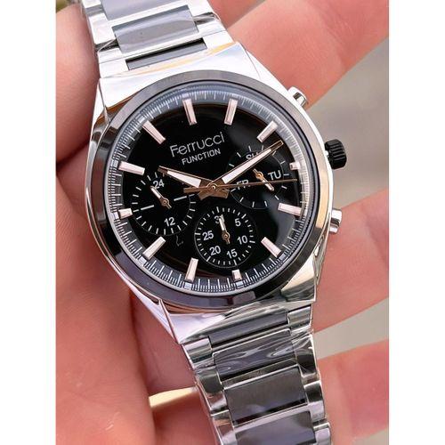 Ferrucci 2 Yıl Garantili Çelik Kordon İç Kadran Özellikleri Aktif 3 Atm Erkek Kol Saati EF.03517.5