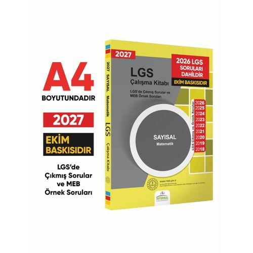 2027 LGS 8 Sınıf 4lü Çıkmış MEB Örnek Sorular Çalışma Kitabı -12li ONLİNE Deneme Paketi BASKI ÜCRETİ