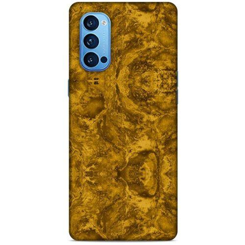 Mermer Desenli (20) Tema Koruyucu Kılıf Bronz Oppo Reno 4 Pro Kılıf