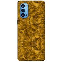 Mermer Desenli (20) Tema Koruyucu Kılıf Bronz Oppo Reno 4 Pro Kılıf