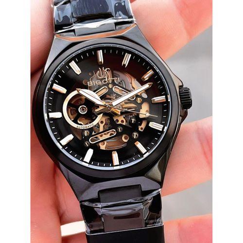 Bigotti Otomatik Ve Kurmalı Çelik Karatma Ve Renk Atma Yapmaz 5 Atm Erkek Kol Saati EBG.10683.5