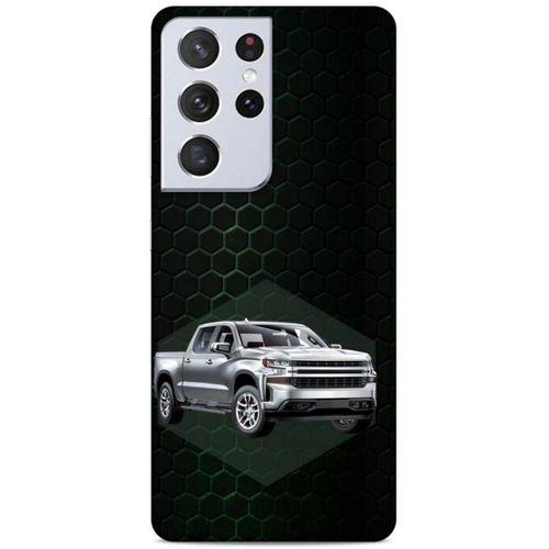 Lopard Samsung Galaxy S21 Ultra Uyumlu Kılıf PickUpX (1) Kılıfı Gri