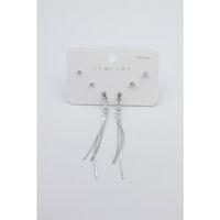 Çoklu Set Küpe - Gümüş