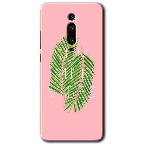 Xiaomi Mi 9T Kılıf Baskılı Kapak - Summer Vibes + 5D Tam Kaplayan Cam