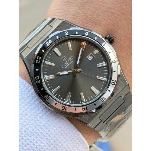 Reward Çelik Kordon 5 Atm Suya Dayanıklı Takvimli Kadran 2 Yıl Garantili Erkek Kol Saati FT.GL.M01.4