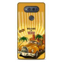 Retro (18) Desen Telefon Kılıfları Renkli LG K61 Kılıf