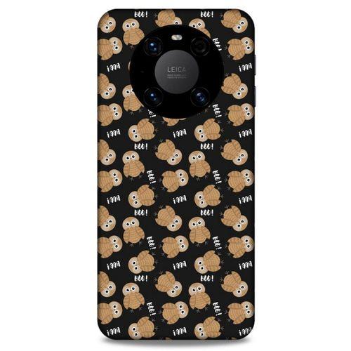 Lopard Huawei Mate 40 Pro Uyumlu Kılıf Baykuşlar (9) Kılıf