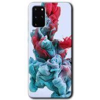 Samsung Galaxy S20 Plus HD Baskılı Kılıf + 9D Tam Ekran Koruyucu - Renkli Karışım