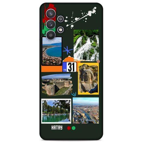 Lopard Samsung Galaxy A32 Uyumlu Kılıf Şehirli ※ (31) Hatay TPU Kılıf