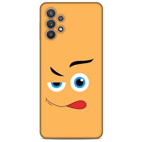 Lopard Samsung Galaxy A32 Uyumlu Kılıf Emojix (53) Kapak