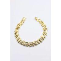 Taşlı Xuping Bileklik - Altın