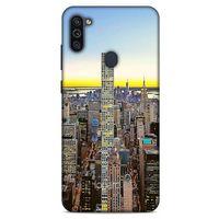 Samsung Galaxy M11 Kılıf Dünya Mimarisi (43) Thin Fit Kılıf 432 Park Caddesi