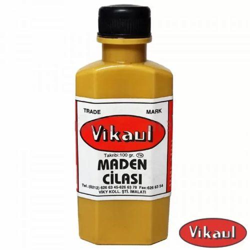 Vikaul Metal Parlatıcı - Maden Cilası, Kavil 100 Gr - 12 Adet
