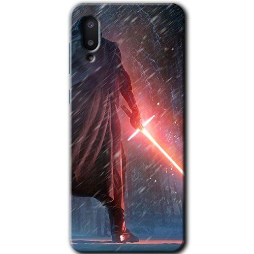 Potkal Hediye Fabrikası Samsung Galaxy A02 Kılıf HD Desen Baskılı Arka Kapak - Kylo Ren