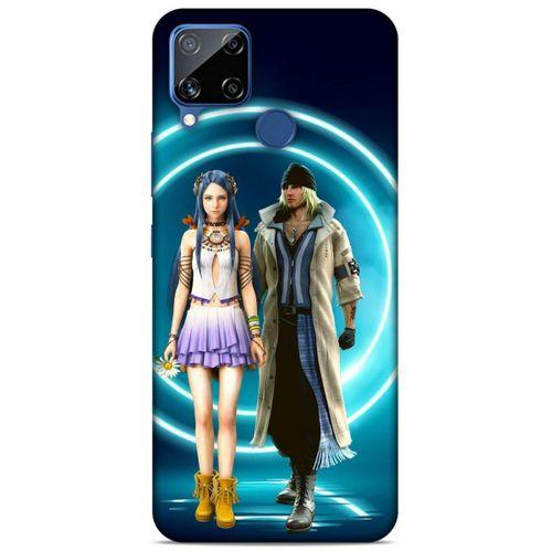 Lopard Oppo Realme C15 Uyumlu Kılıf GameX (32) Soft Silikon Kılıf Final