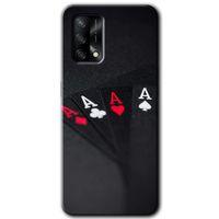 OPPO Oppo A54 Kılıf HD Desen Baskılı Arka Kapak + Temperli Cam - Full As