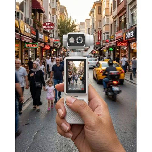 Kompakt 4k Video Kamera Otomatik Netleme Ve Dahili Işık Destekli El Kamerası